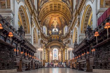 St Paul's Cathedral interior