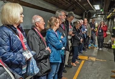 Windlesham and Camberley Camera Club on Hidden London tour