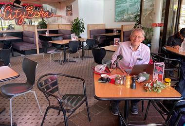 Simon Calder in Sydney, Australia