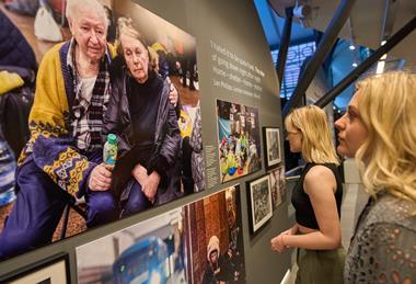 Echoes of the Blitz: Underground shelters in Ukraine and London exhibition