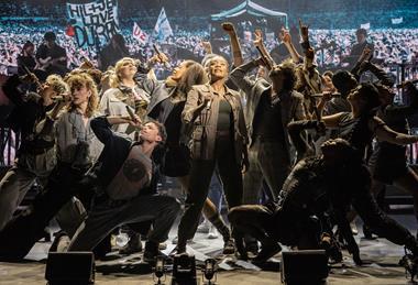 The cast of Just For One Day - The Live Aid Musical.