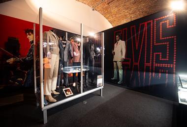 The Elvis exhibition at Arches London Bridge