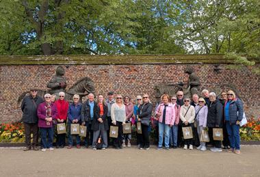 Hampton Court Palace Reader Club trip
