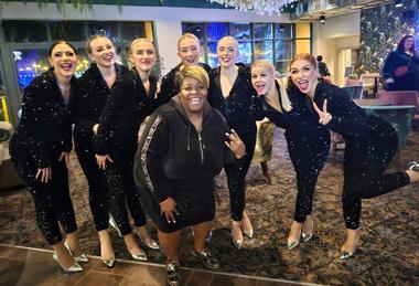 A group of women having a good time at Potters Resorts