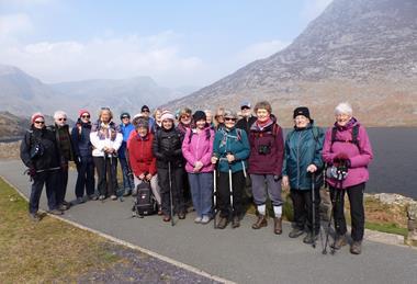 Isle of Wight Ramblers in Snowdonia