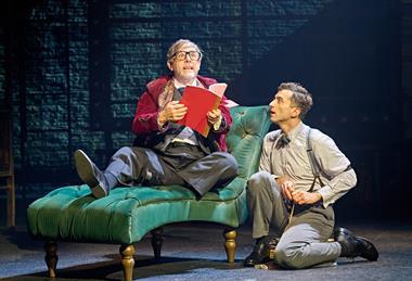 Andy Nyman (Max Bialystock) and Marc Antolin (Leo Bloom) in The Producers