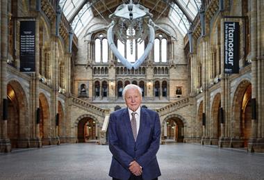 Sir David Attenborough at the Natural History Museum (c) The Trustees of the NHM