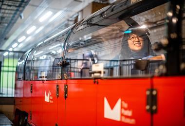 Mail Rail at The Postal Museum in London