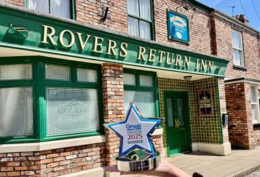 GLT Awards 2025 trophy on Coronation Street
