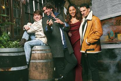 From left: Billy Jenkins, Simon Lipkin, Shanay Holmes and Aaron Sidwell will star in Oliver!