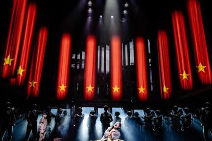 Julianne Pundan, Mikko Juan and Company in Miss Saigon.
