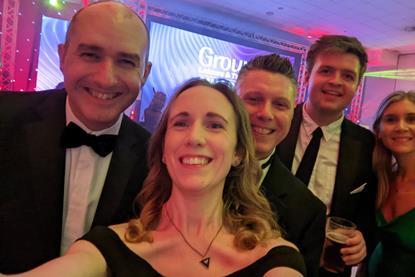Keeley Rodgers and the GLT team at the 2022 GLT Awards