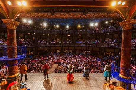 Shakespeare's Globe performing Much Ado About Nothing
