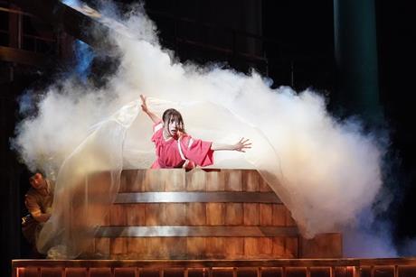 Kanna Hashimoto as Chihiro in the sell-out Japanese hit show Spirited Away