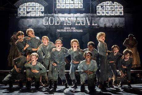 Young cast of Oliver! 2024