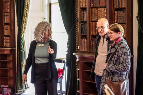 Mansion tour at Tatton Park.