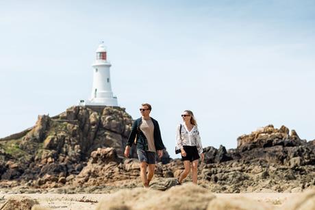 La Corbiere Lighthouse, Jersey