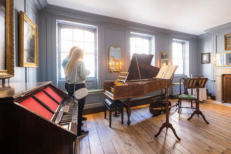 Dining Room at Handel Hendrix House