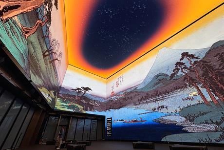 Hiroshige Experience at Outernet, in partnership with the British Museum