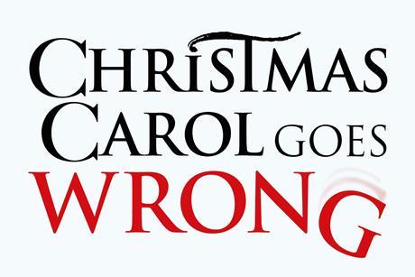 A Christmas Carol Goes Wrong logo