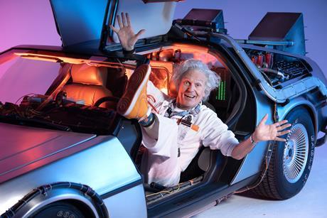 Back to the Future The Musical . Brian Conley as 'Doc Brown'.