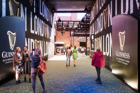 Guinness Old Brewers Yard, London