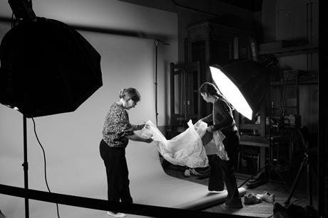 Behind the scenes of the Dressed for Departure exhibition at The Bowes Museum