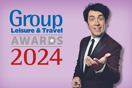 Pete Firman, host of the 2024 Group Leisure & Travel Awards