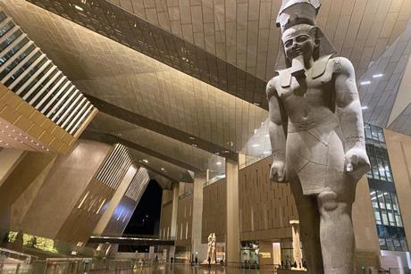 Inside the Grand Egyptian Museum
