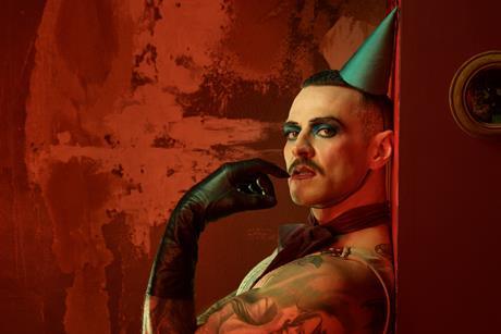 Matt Willis as Emcee in Cabaret.