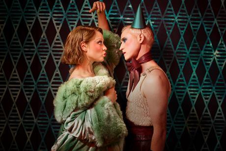 Katherine Langford and Adam Gillen in Cabaret