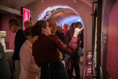 Visitors look at one of the exhibits at the Faith Museum in Bishop Auckland (12). Photo The House of Hues