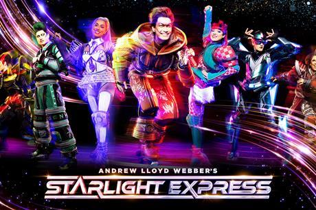 Character poster showing colourful people