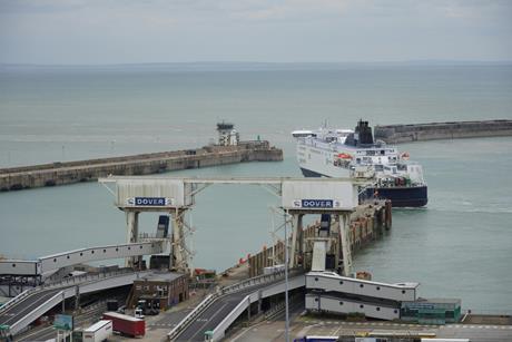 Ferry at Port of Dover
