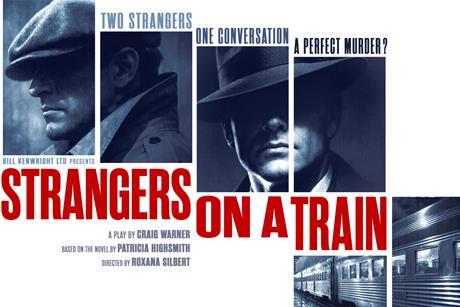 Poster for Strangers on a Train