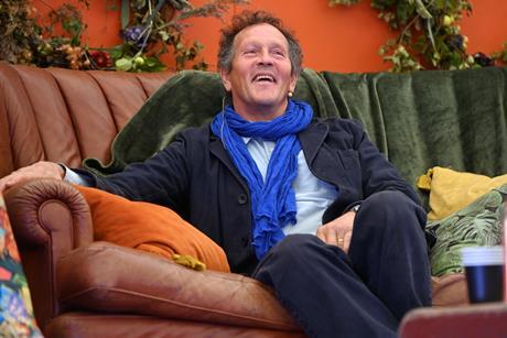 Monty Don speaking at Malvern Autumn Show