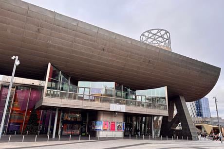 Exterior of the Lowry Theatre, Salford