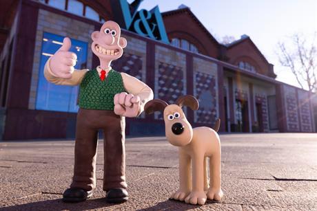 Wallace & Gromit visit Young V&A, Bethnal Green