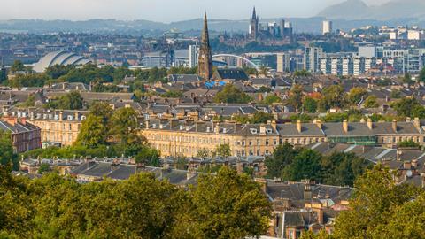 Cityscape of Glasgow