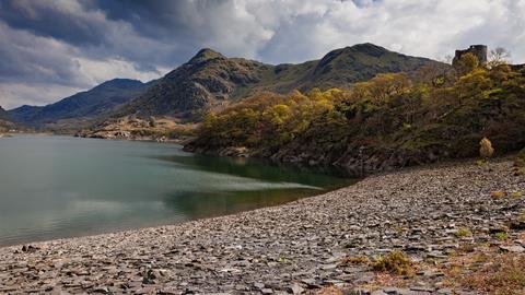 Mount Snowdon in Wales' Snowdonia National Park