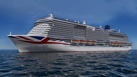 P&O's new Iona cruise ship