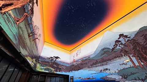 Hiroshige Experience at Outernet, in partnership with the British Museum