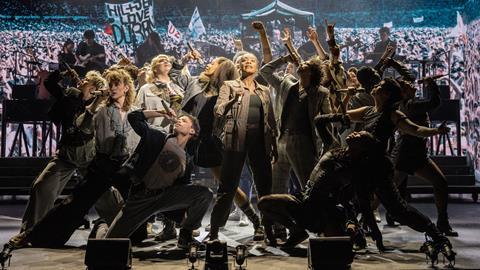 The cast of Just For One Day - The Live Aid Musical.