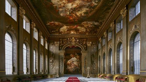 The Painted Hall, Old Royal Naval College, Greenwich 