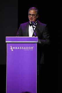 Christian Verhounig opening the naming ceremony