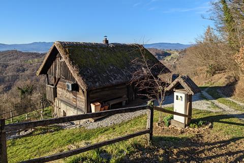 Vineyard accommodation at Matjaz Homestead in Slovenia