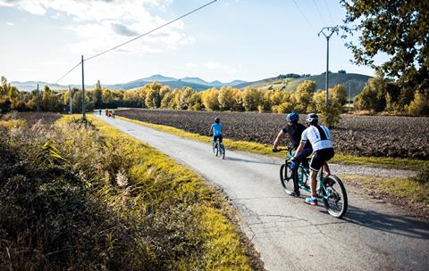 Tandem Bike in Bologna