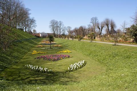 Castle Park in Colchester