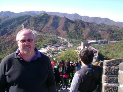 Andy Booth at the Great Wall 