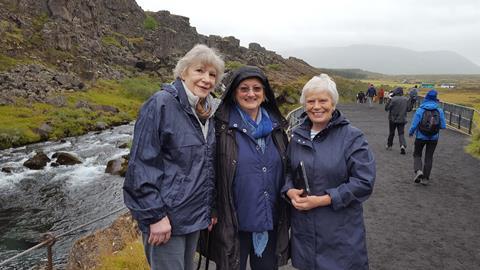 Janet Spooner in Ireland on FOCL trip in 2017